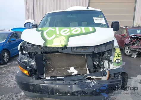 2021 Chevrolet Express Cargo Rwd 2500 Regular Wheelbase Wt из США, поврежденный, VIN 1GCWGAFP9M1171829